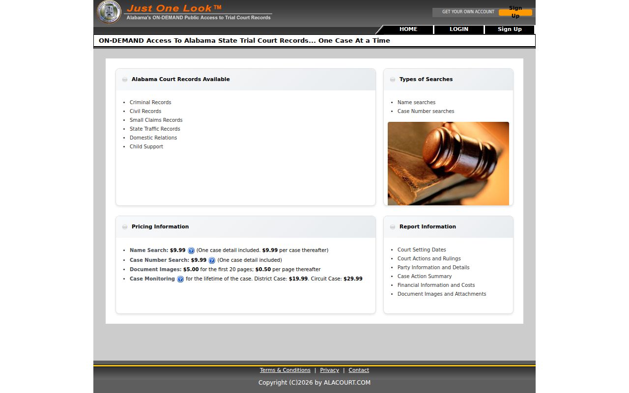 Lauderdale County criminal court cases AlacourtACCESS login